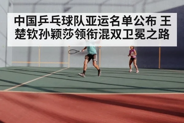 中国乒乓球队亚运名单公布 王楚钦孙颖莎领衔混双卫冕之路